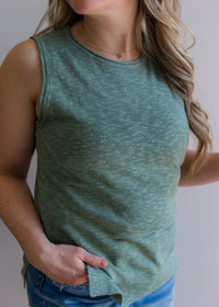 Heathered Knit Tank