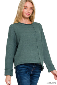 Asymmetric Hem Sweater
