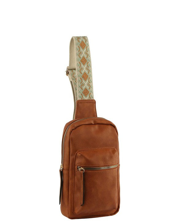 Messenger Bag w/ Aztec Strap