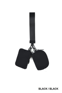 Dual Pouch Wristlet