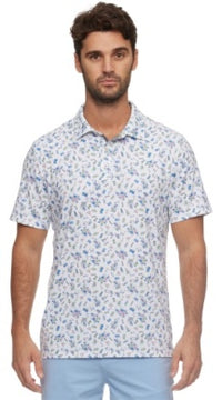 Opelika Beach Print Polo