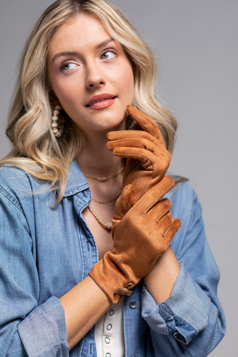 Gloves W/Bow