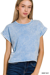 Cuffed Short Sleeve
