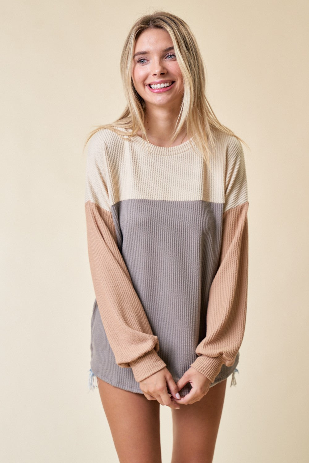 Plus Time To Love Sweatshirt
