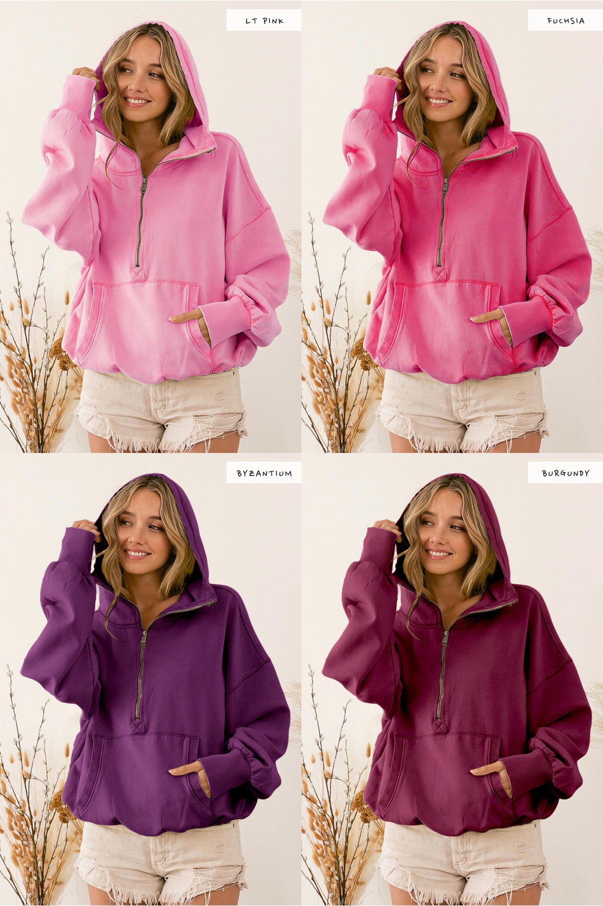 Stitch Detail Hoodie