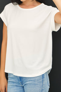 Bamboo Cap Sleeve T-Shirt