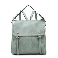 Indigo Backpack W/Studs