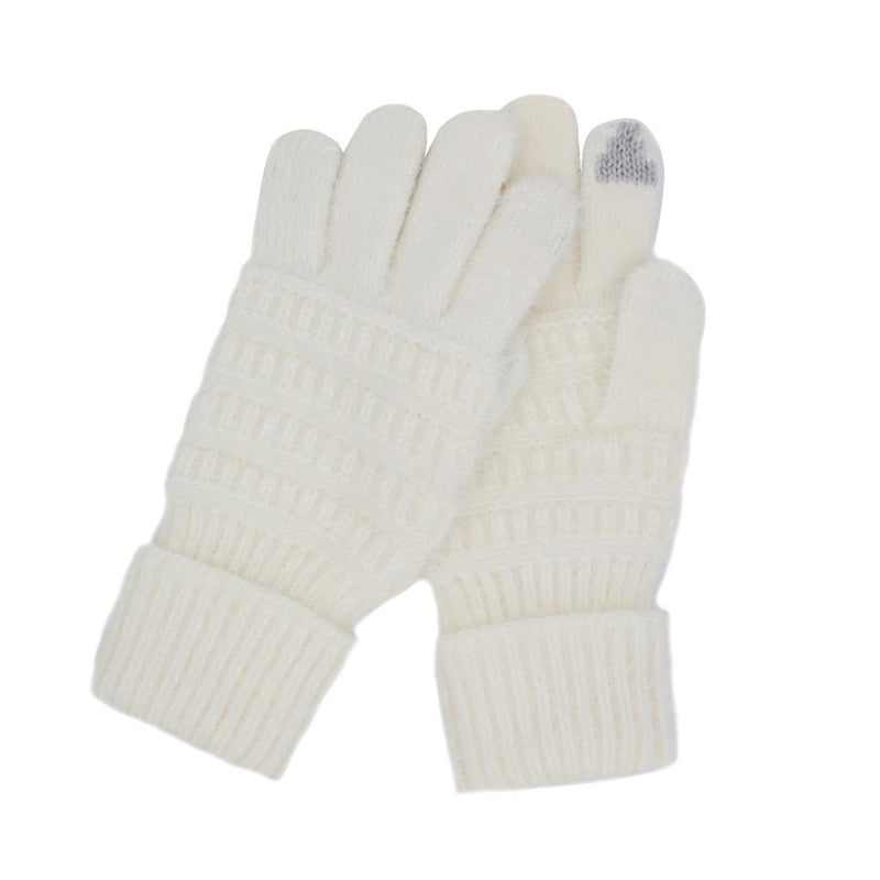 Fluffy Knit Gloves