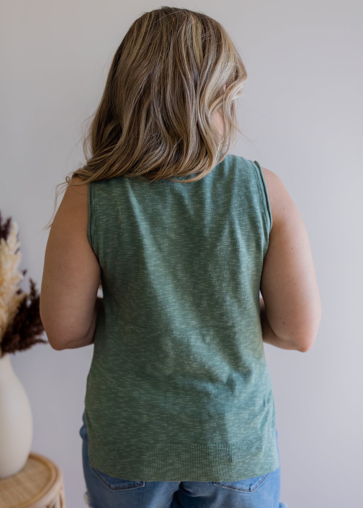 Heathered Knit Tank