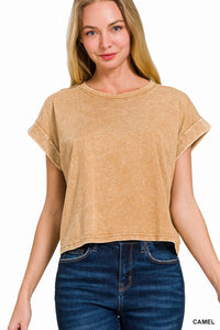 Cuffed Short Sleeve