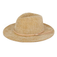 Chenille Wide Brim Hat
