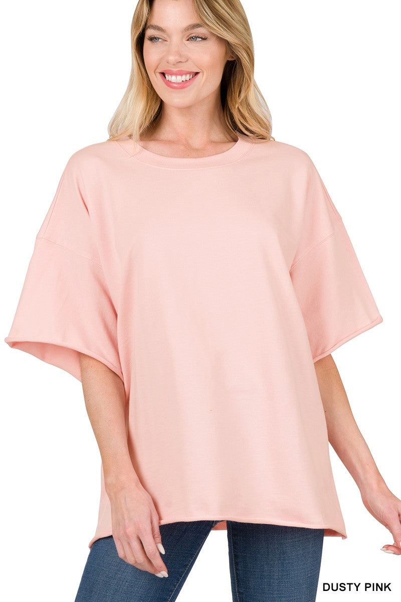 French Terry Drop Shoulder