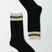 Retro Color Block Socks