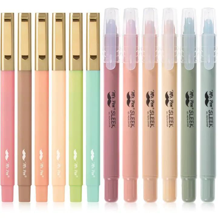 Bible Gel Highlighters & Pens - 12 Pack