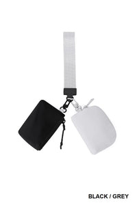 Dual Pouch Wristlet
