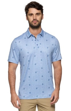 Pocatello Cocktail Print Polo