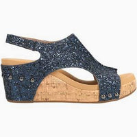 Carley- Navy Glitter