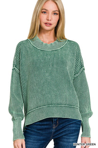 Oversized Cropped Sweater