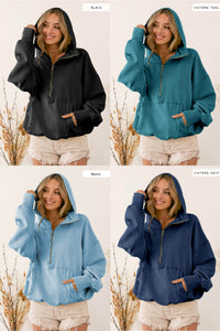 Stitch Detail Hoodie