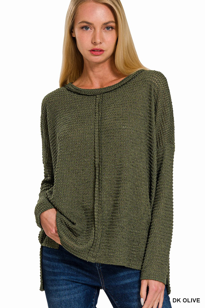 Dolman Boat Neck Sweater