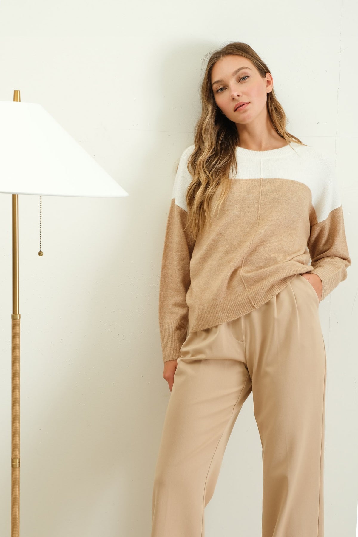 Contrast Long Sleeve
