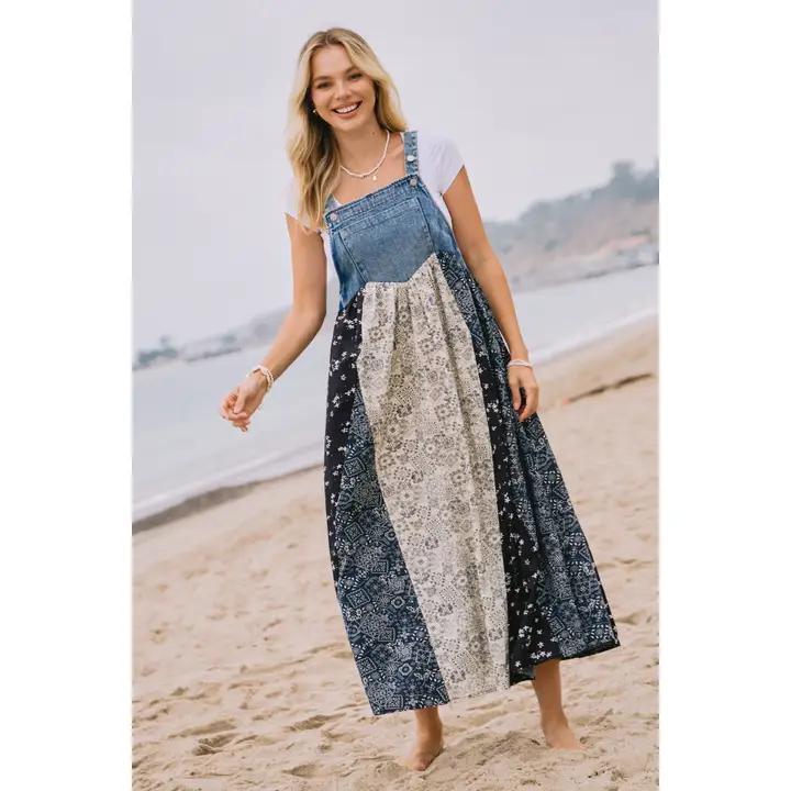 Plus Washed Denim Dress