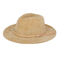 Chenille Wide Brim Hat
