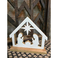 Wooden Nativity