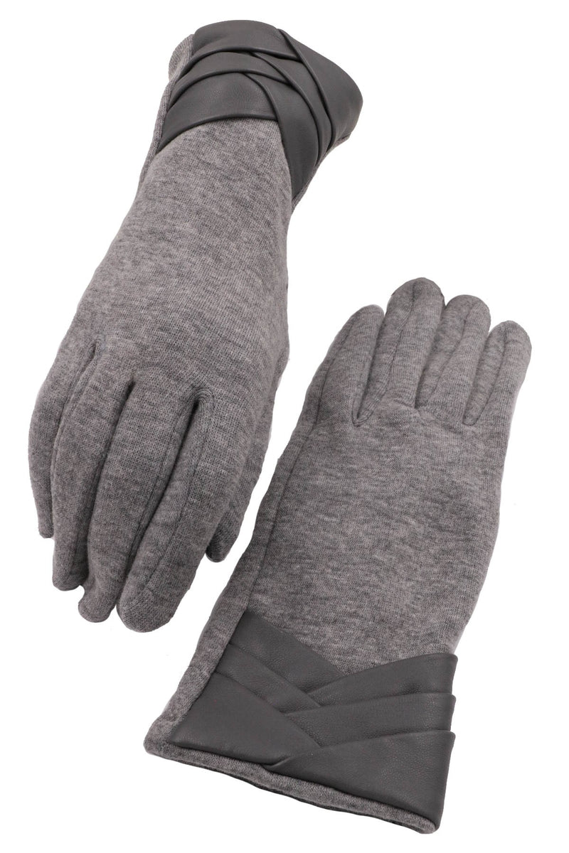 Pleated Cuff Gloves
