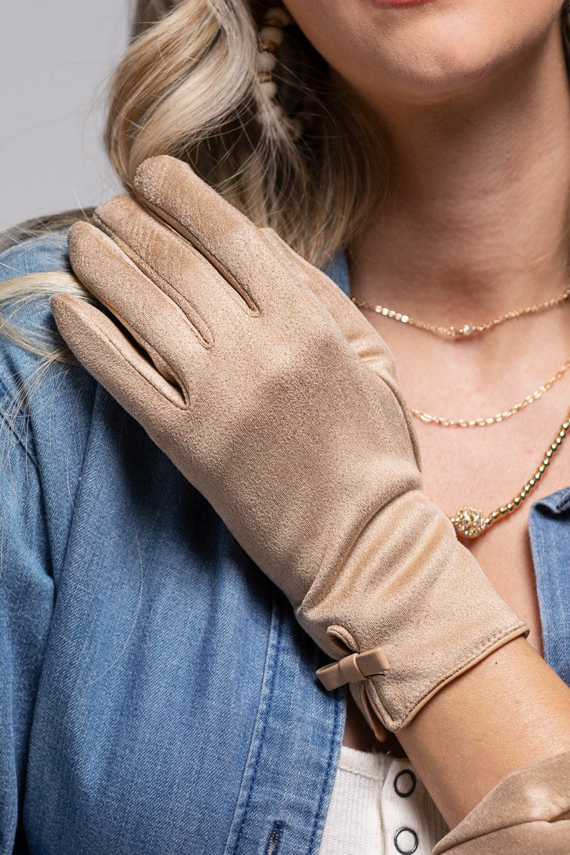 Gloves W/Bow