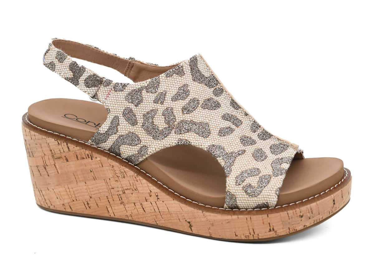 Corky's Carley - Tan Sparkle Leopard
