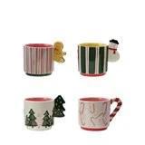 Holiday Stoneware Mugs