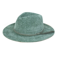 Chenille Wide Brim Hat