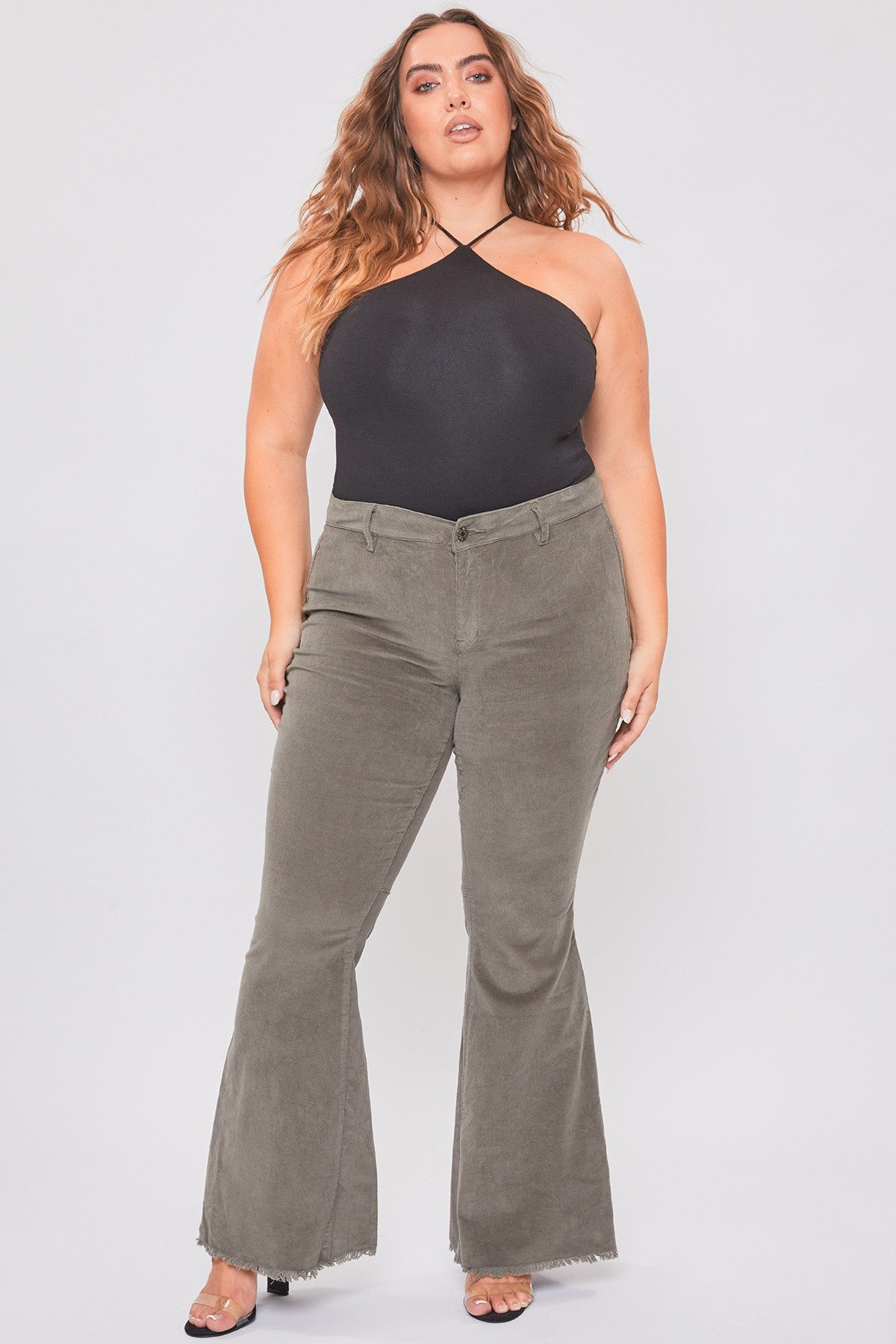 Plus Corduroy Flare
