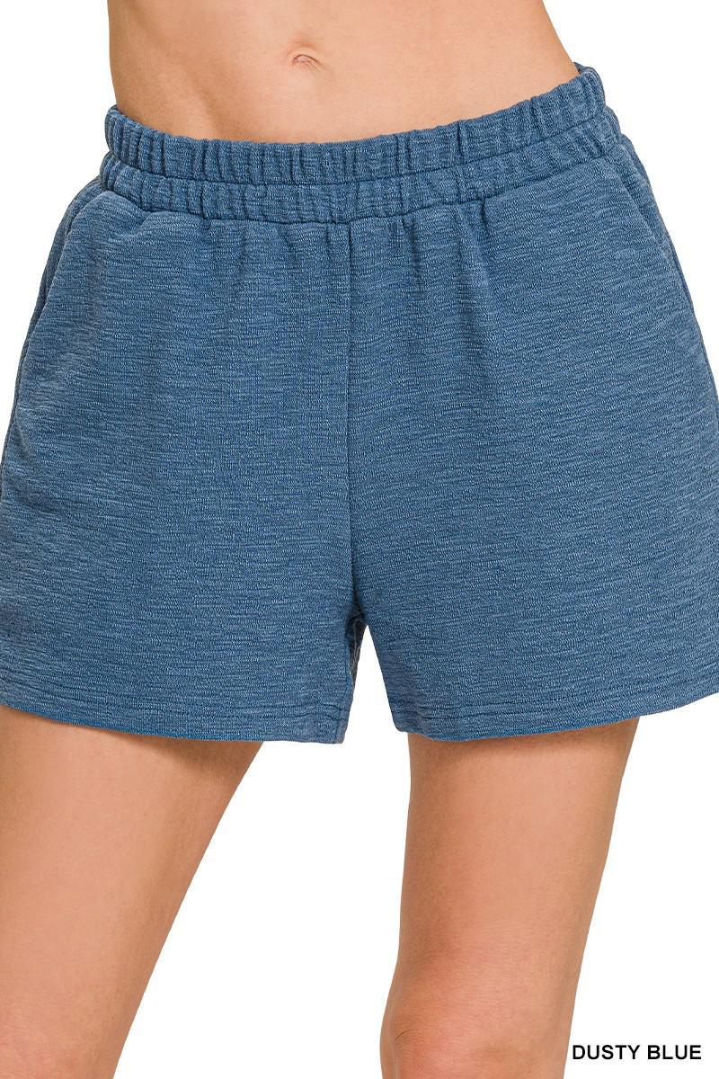 Cotton Slub Shorts