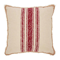 Burlap Stripe Pillow
