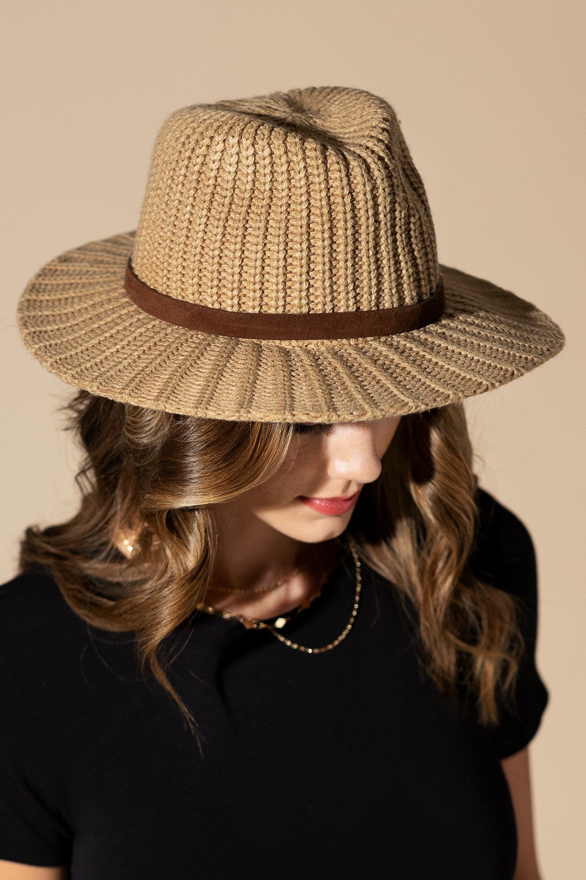 Thick Knit Panama Hat