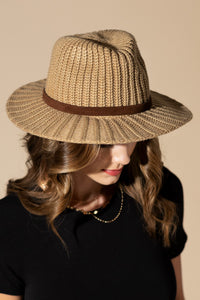 Thick Knit Panama Hat