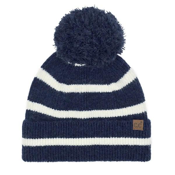 C.C. Striped Beanie