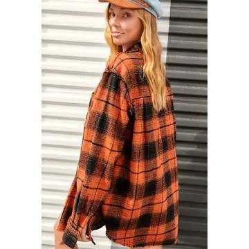 Washed Soft Plaid Shirt
