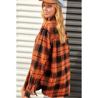 Washed Soft Plaid Shirt