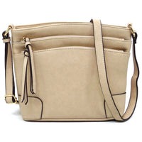 Multi Zip Pocket Crossbody
