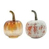 Glass Pumpkin w/ Stem
