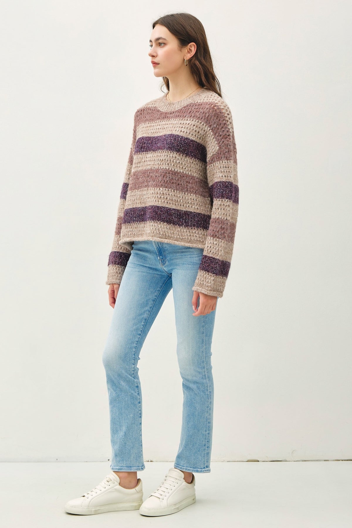 Chunky Striped Sweater