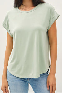 Bamboo Cap Sleeve T-Shirt