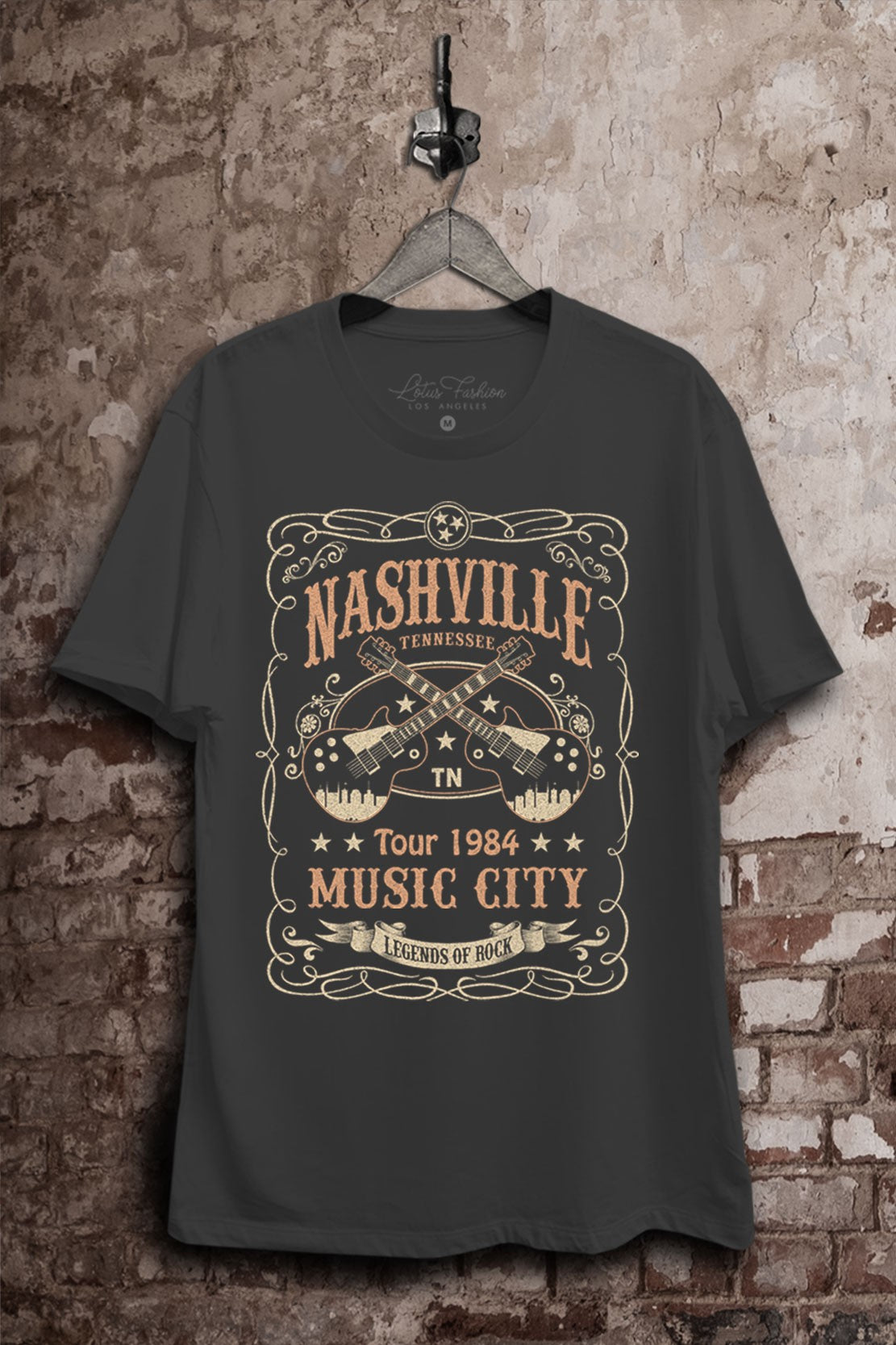 Nashville Tennessee Lotus Boyfriend Tee