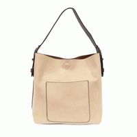 Contrast Color Hobo Handbag