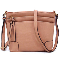 Multi Zip Pocket Crossbody