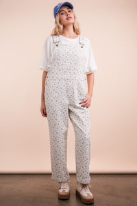 Floral Printed Overall