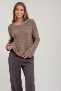 Chunky Long Cuff Pullover